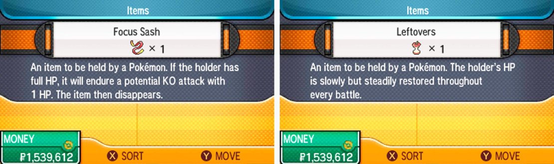 Remember that there&rsquo;s almost no disadvantage in holding items.