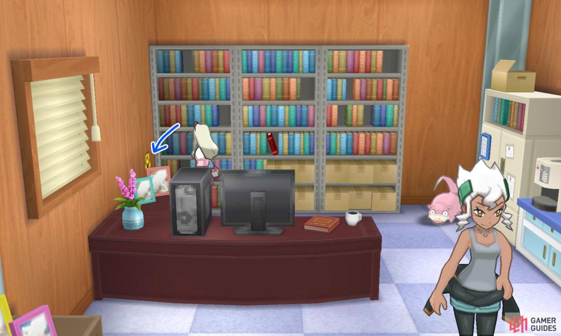 041: Top left corner of Burnet&rsquo;s study in Dimensional Research Lab.