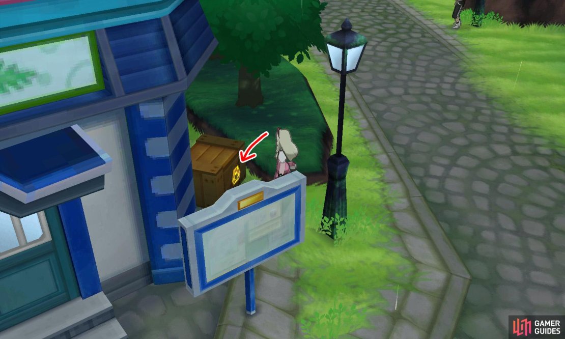 073: Bottom right corner of the police station.