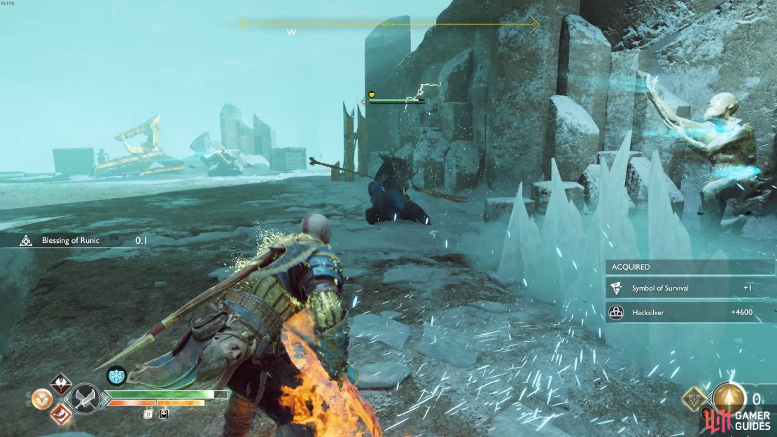 Watch out for the Icy fissure from the Hel-Revenants.