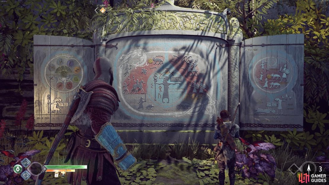 You can&rsquo;t miss this Shrine next to Sindri&rsquo;s Shop.