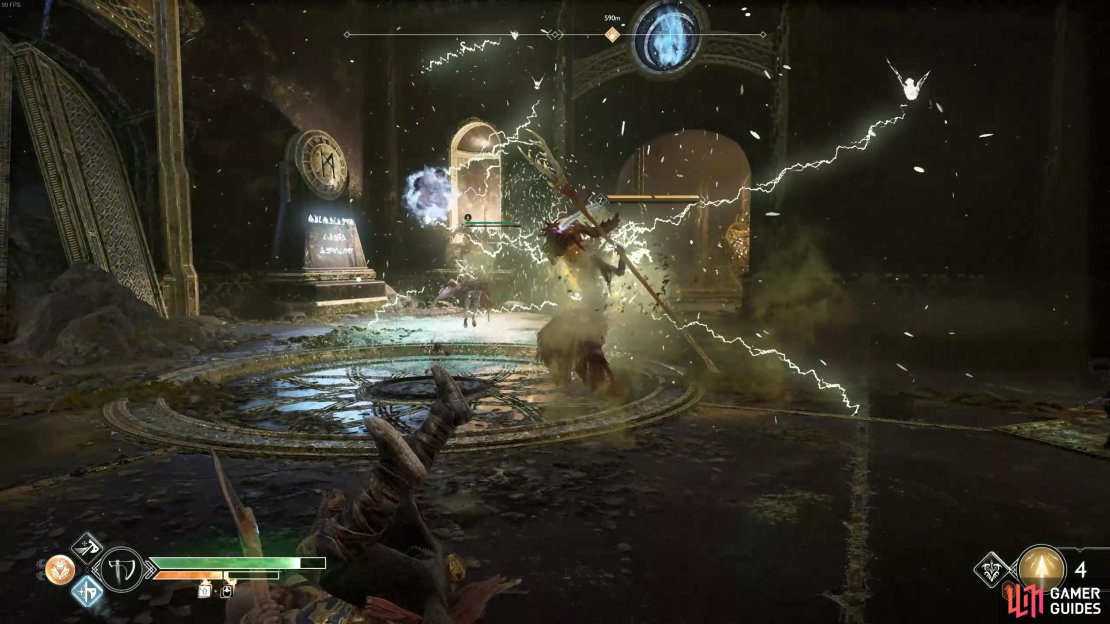 Use Atreus&rsquo; arrows to lockdown the Revenants and focus on one at a time.