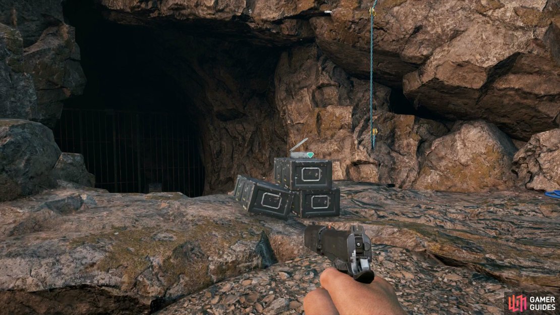 You&rsquo;ll find the Horned Serpent Cave to the east of Moonflower Trailer Park