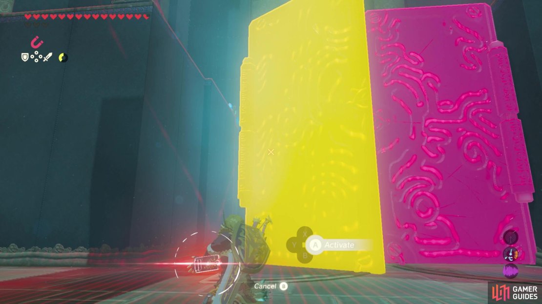 Once you&rsquo;ve freed the door you can use it as a platform or ramp!