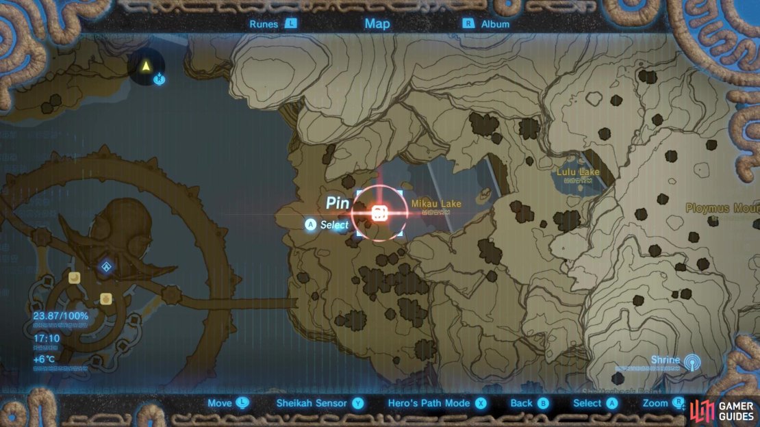 Head to this location and you&rsquo;ll spot your first blue ring!