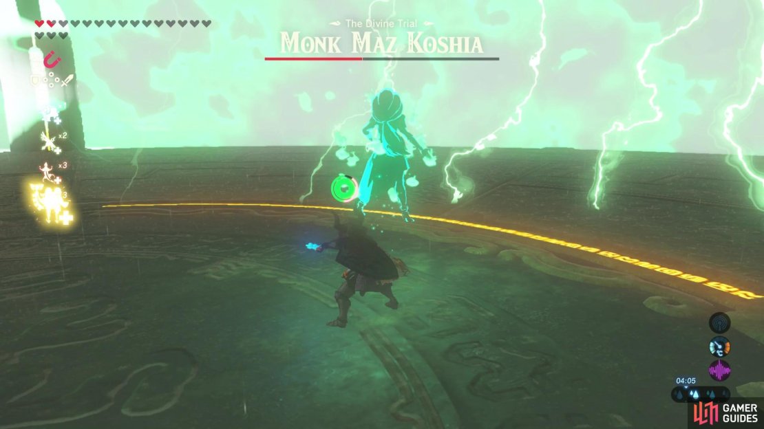 Use charged attacks to trigger Urbosa&rsquo;s fury!