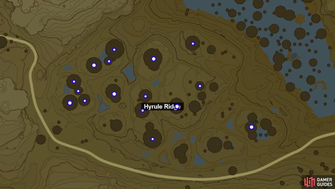 Bird Egg locations at Seres Scablands.
