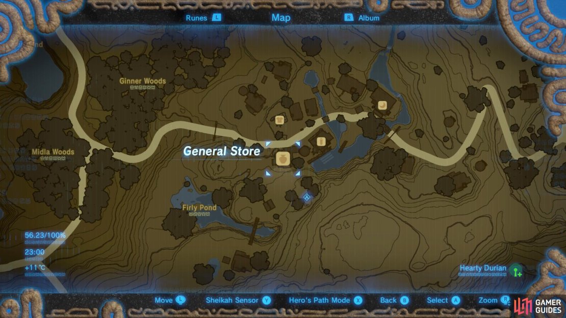 General Store in Hateno Village.