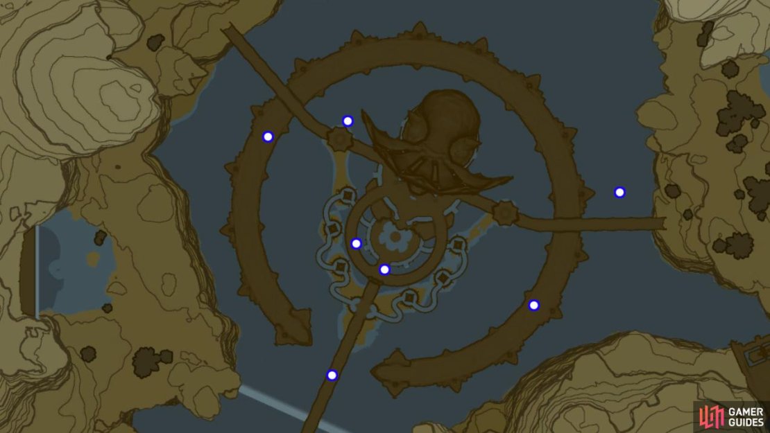 Blue Sparrow locations at Zora&rsquo;s Domain.