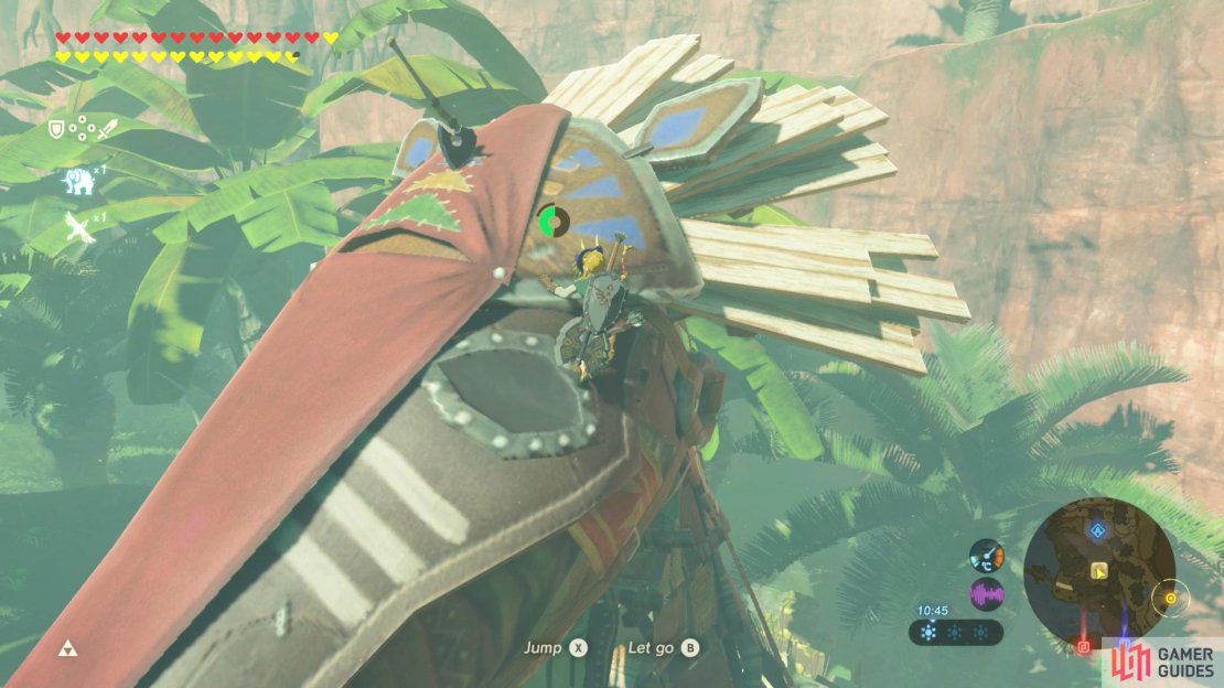Climb up Lakeside Stable to retrieve this axe.