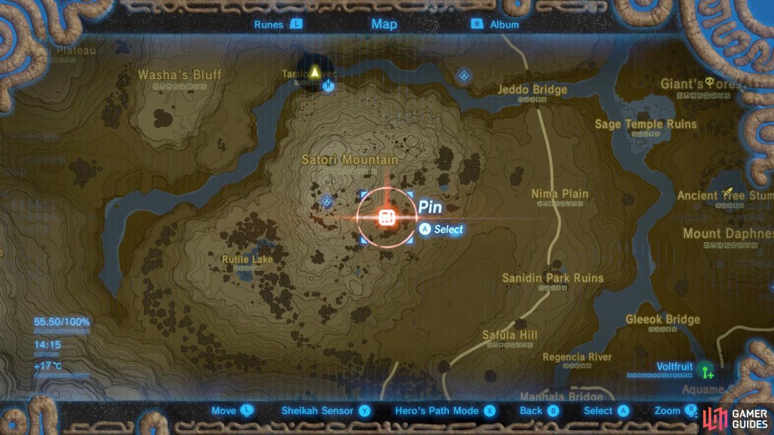Fast-Travel to Mogg Latan Shrine and glide east.