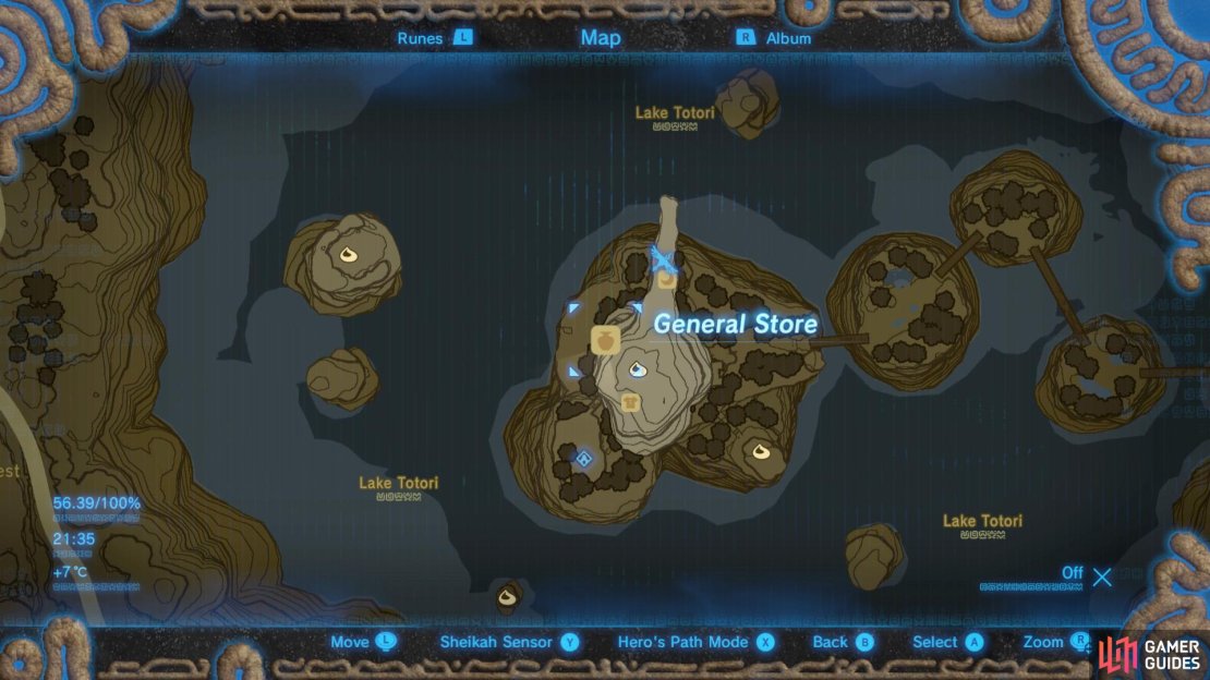 General Store at Rito Village.