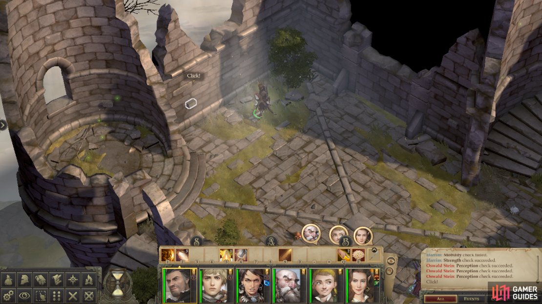 Location of the first switch