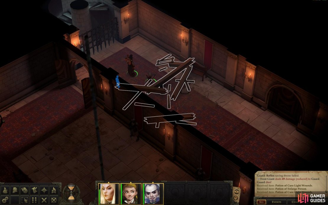 At times you&rsquo;ll have to succeed at various skill checks to navigate treacherous terrain.