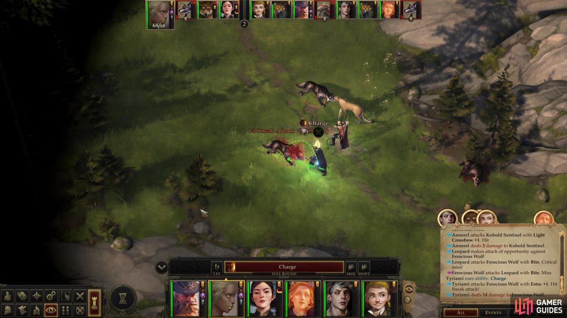 Dispatch some wolves and a kobold,