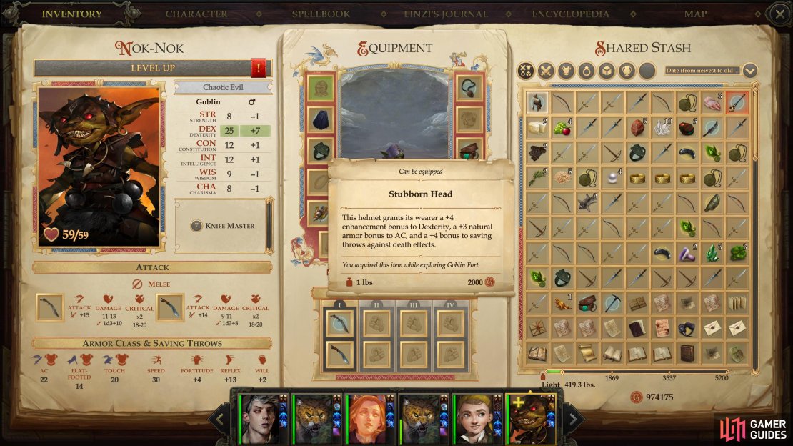 While driving off the Goblin King doesn&rsquo;t yield much benefit in the upcoming battle, the &ldquo;Stubborn Head&rdquo; helmet is a fine prize.
