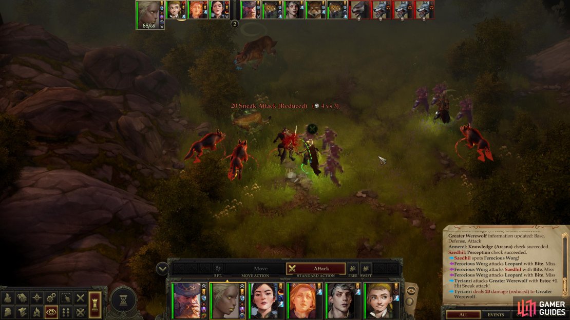 If you don&rsquo;t have silver weapons, try to overpower the werewolf&rsquo;s damage reduction with sheer damage output.