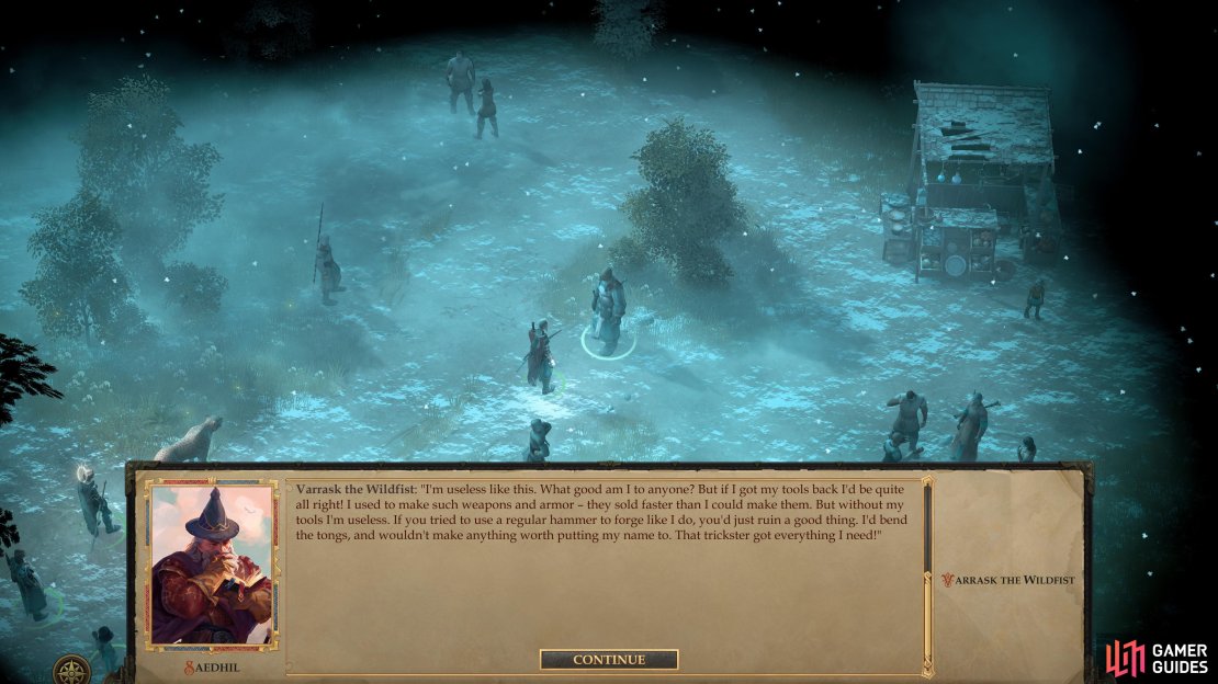 Talk to Varrask in your Kamelands village,