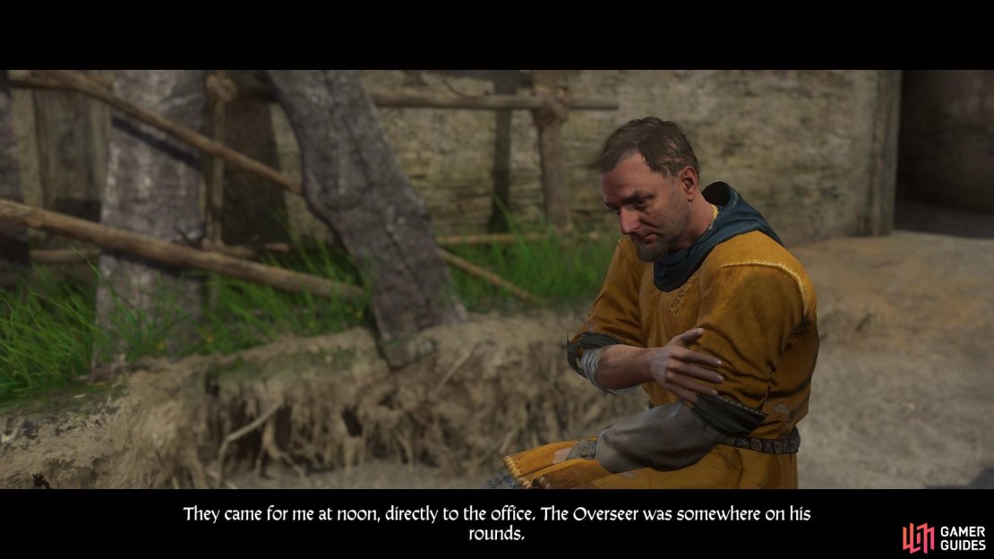Speaking with the Overseer&rsquo;s hand will reveal that he has been intimidated to hand over the quicksilver by a knight named Sir Jezhek and a man named Rapota.