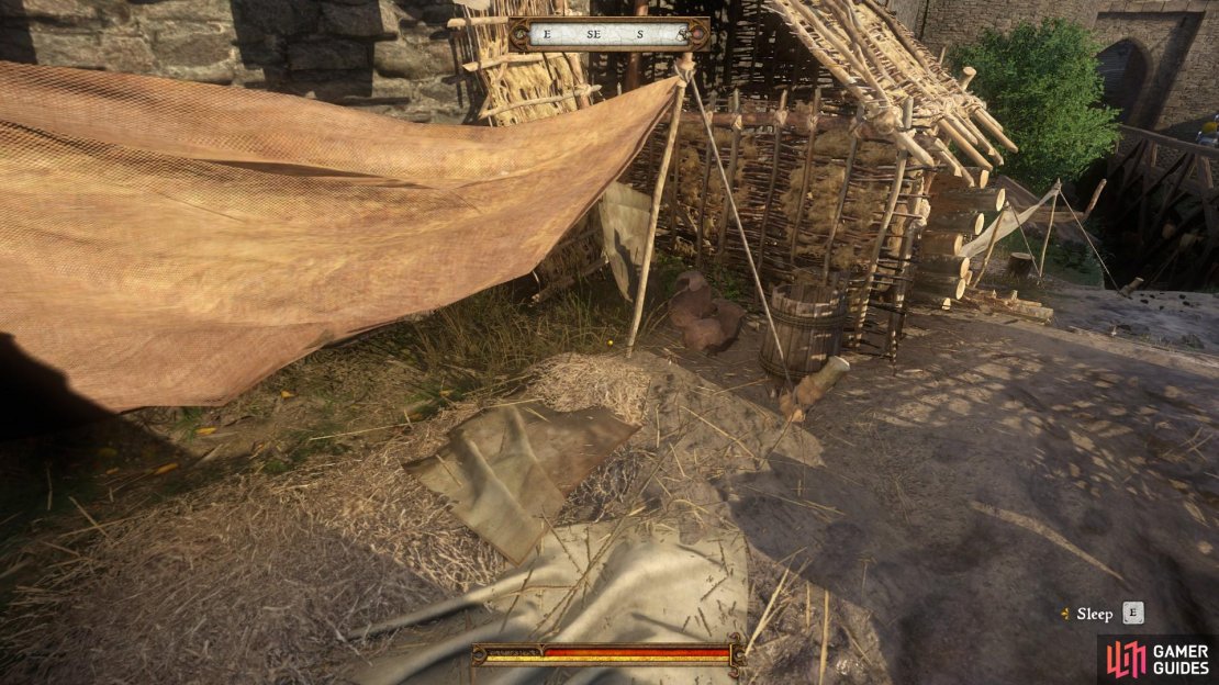 Get some sleep in one of the beds at the refugee camp if you don&rsquo;t feel like walking back to Rattay Mill. 