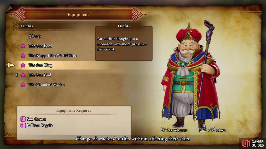The Sun King costume for Rab