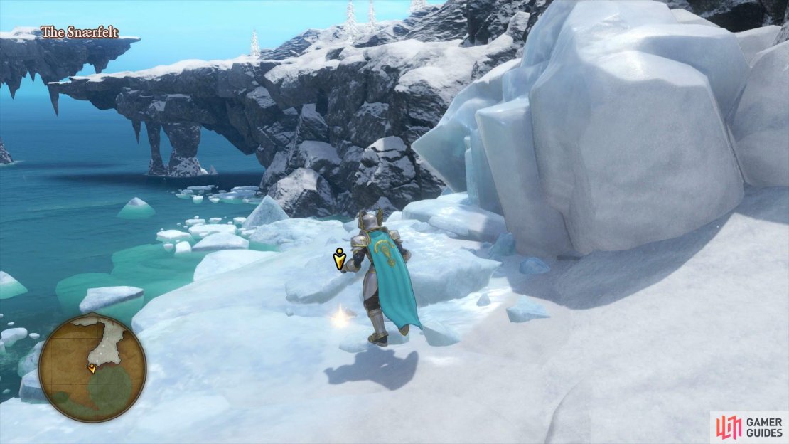 You&rsquo;ll need a Face Invader mount to access this part of the Snaerfelt.