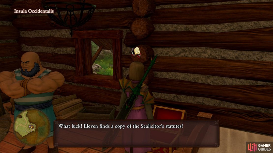 You&rsquo;ll find the notes in the Insula Occidentalis cabin.
