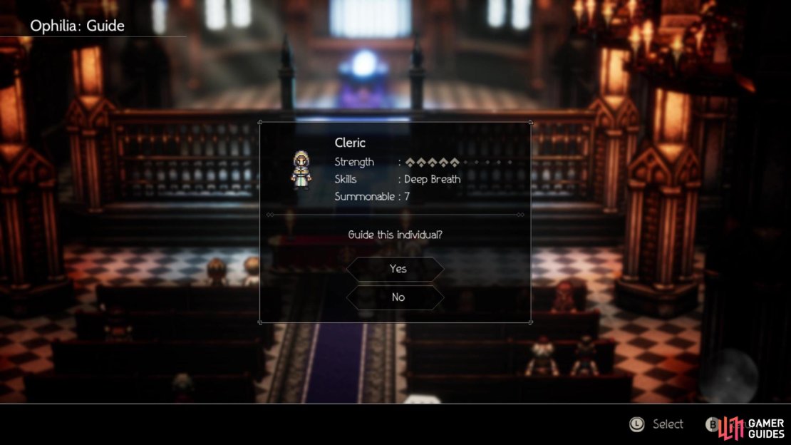 The Cleric with Deep Breath is an excellent choice for Ophilia&rsquo;s Guide for the upcoming dungeon