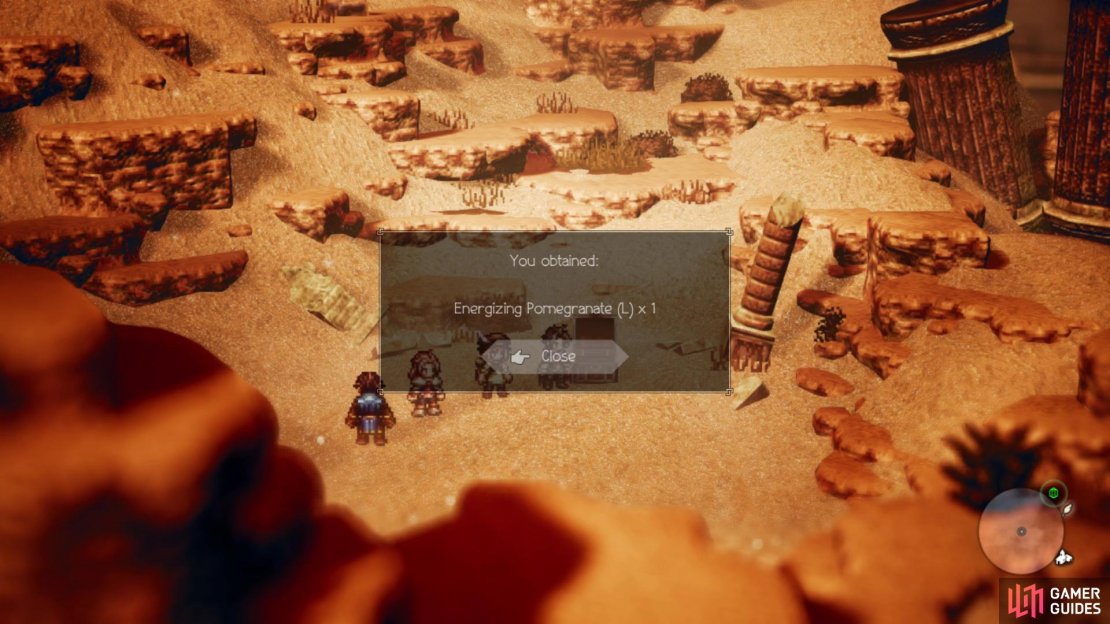 There are a few chests in Grimsand Road for you to loot, so it&rsquo;s a good idea to back out of the ruins to get them