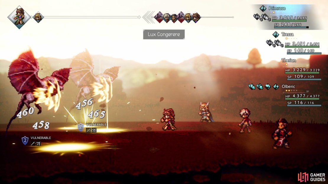 The Sorcerer&rsquo;s main focus is triple-hit elemental spells, great for breaking shields