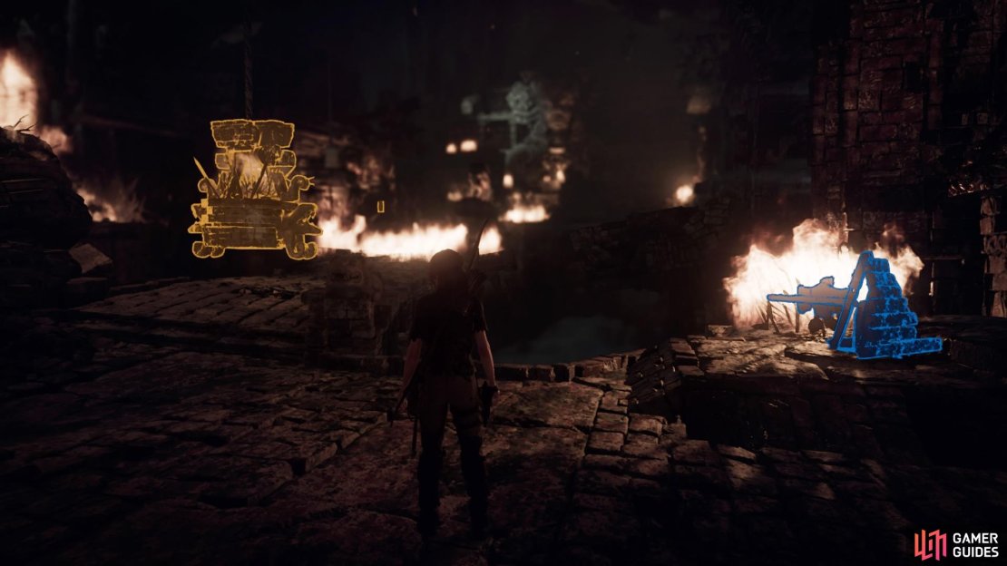 Use Survival Instincts to highlight objects