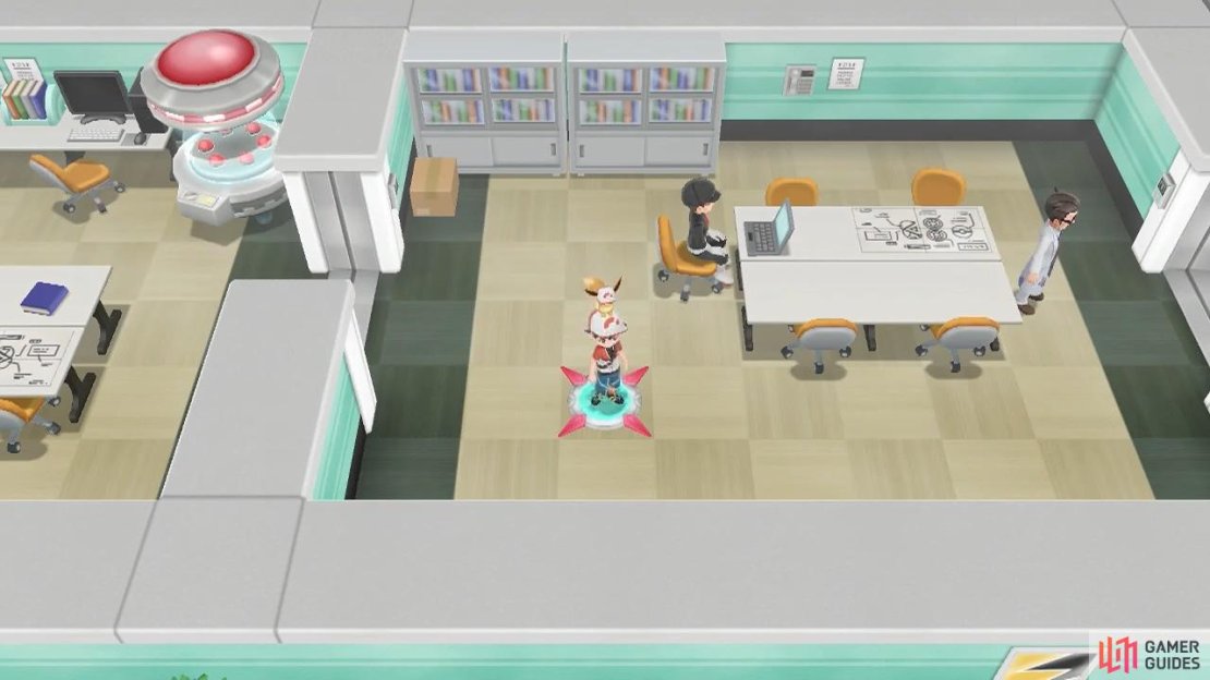 This teleporter leads to the boss&rsquo;s room.