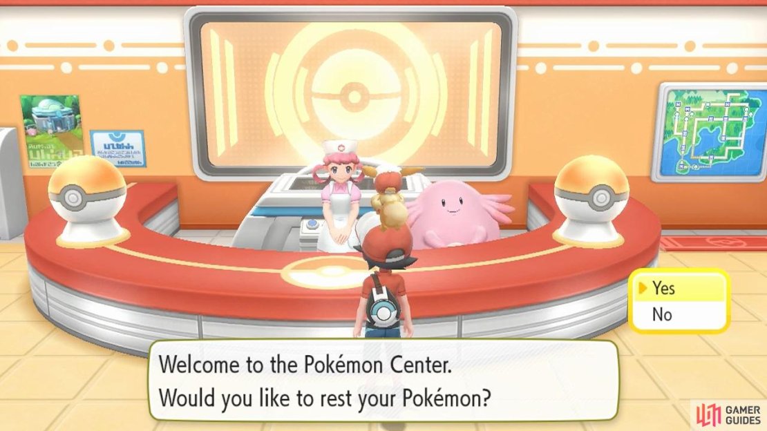 Pok&eacute;mon Centres are like hospitals for Pok&eacute;mon, and they&rsquo;re free to use!