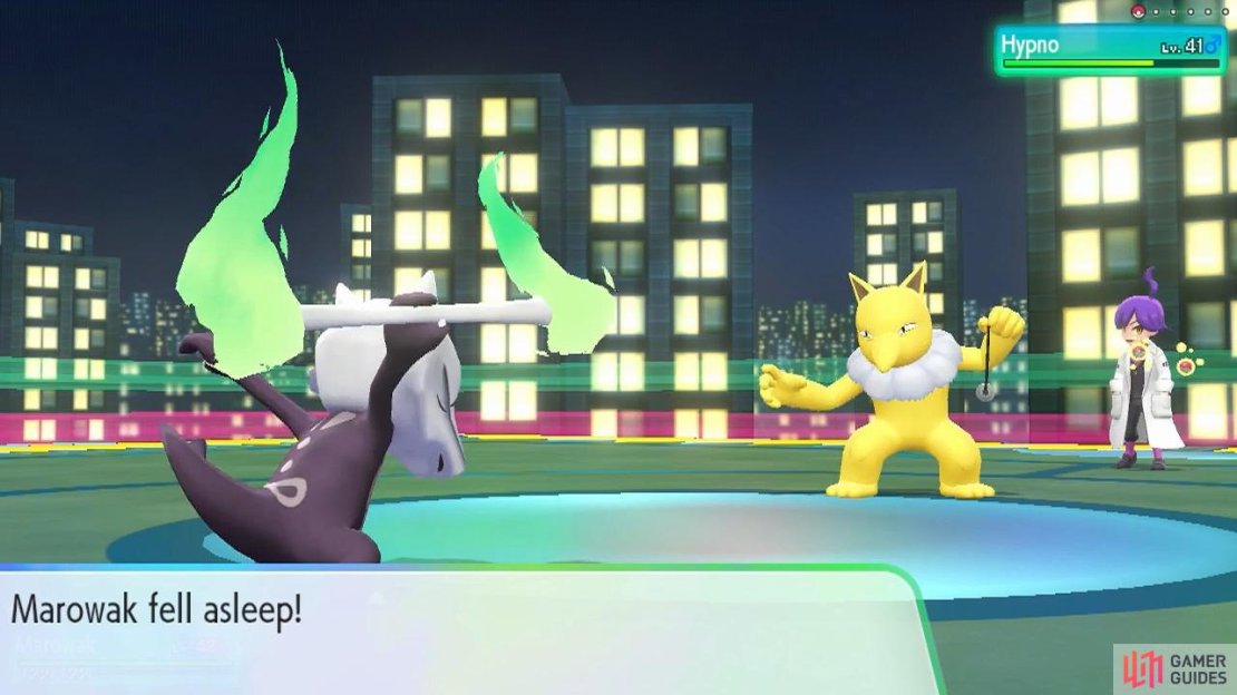 Sleeping Pok&eacute;mon are sitting ducks. Oops, that&rsquo;s ours!