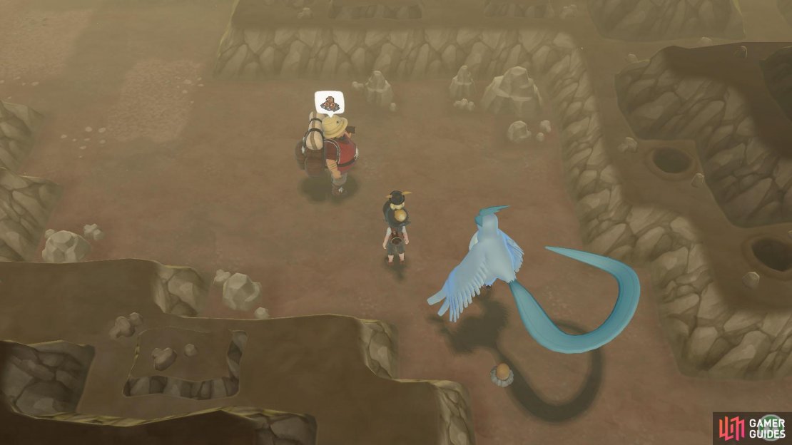 051 Dugtrio - Diglett&rsquo;s Cave: Halfway along tunnel. 