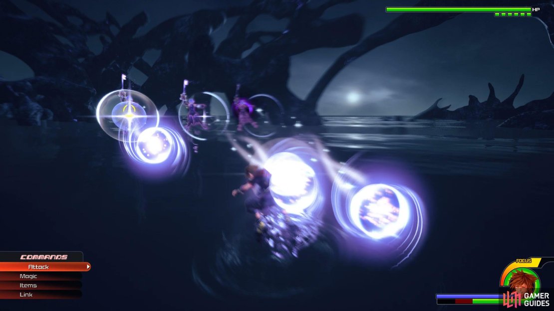 Multiple Clones will spawn and shoot Orbs at you, deflect or dodge