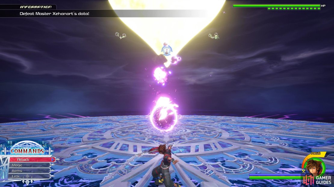 He will always start with blockable Comets