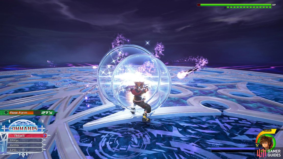 Terra-Xehanort&rsquo;s Projectiles are easy to deflect and counter