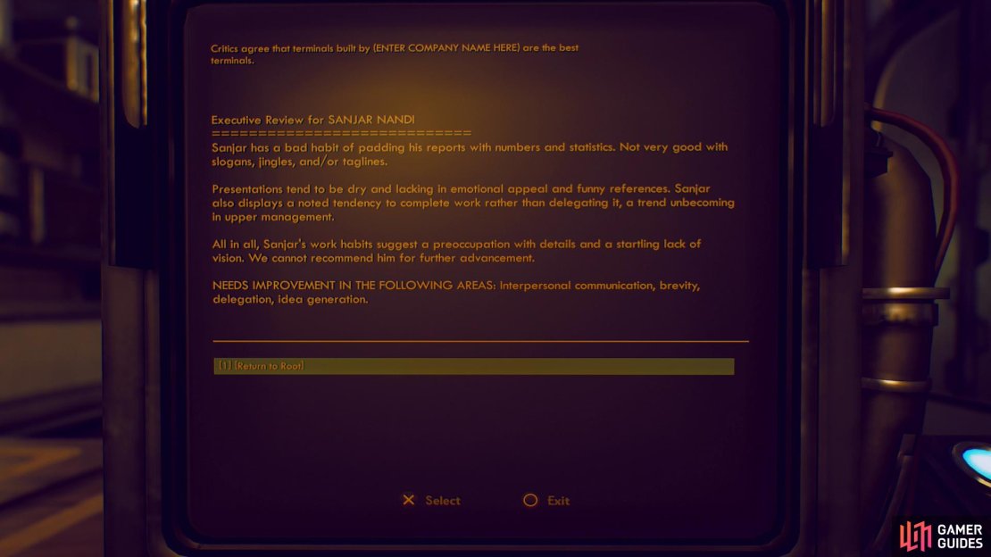 Be sure to check out the terminal to find out why Sanjar wants it wiped