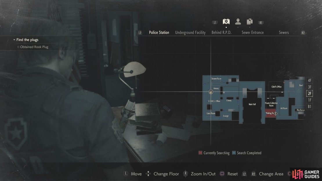 Make your way to the S.T.A.R.S Office, 