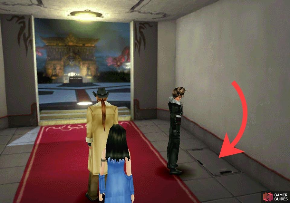 Open a hatch in the presidential palace