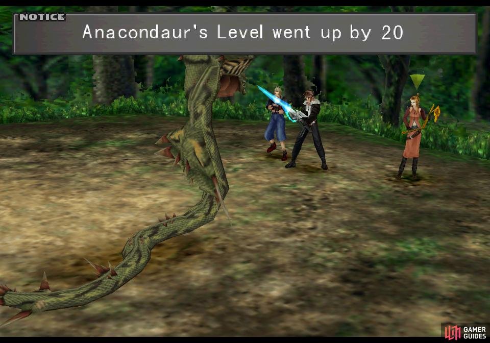 Use Tonberry&rsquo;s LV Up ability to empower enemies