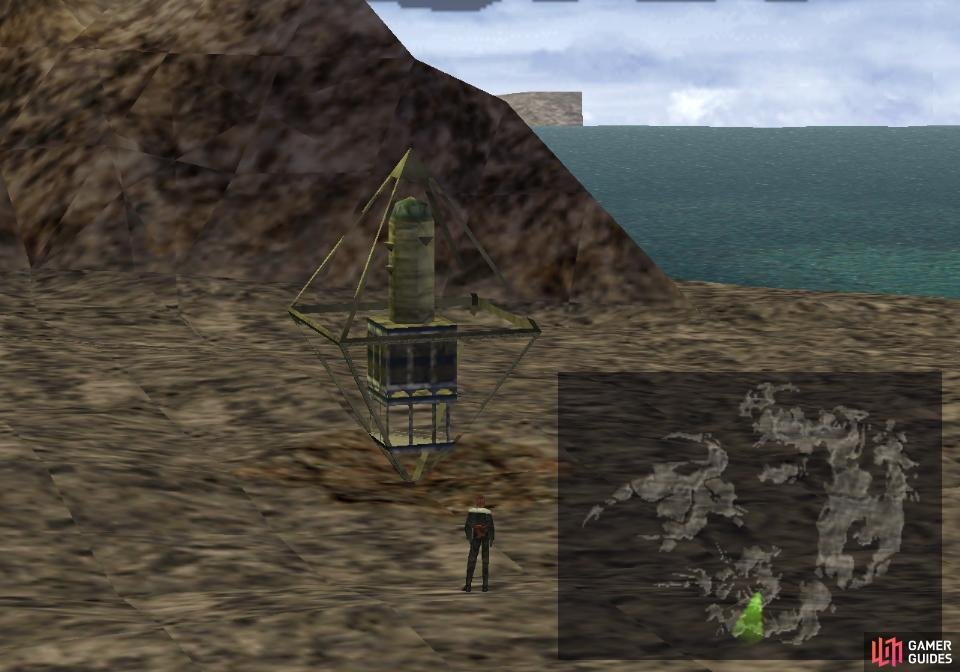 Find the Centra Ruins in the Centra Crater region.