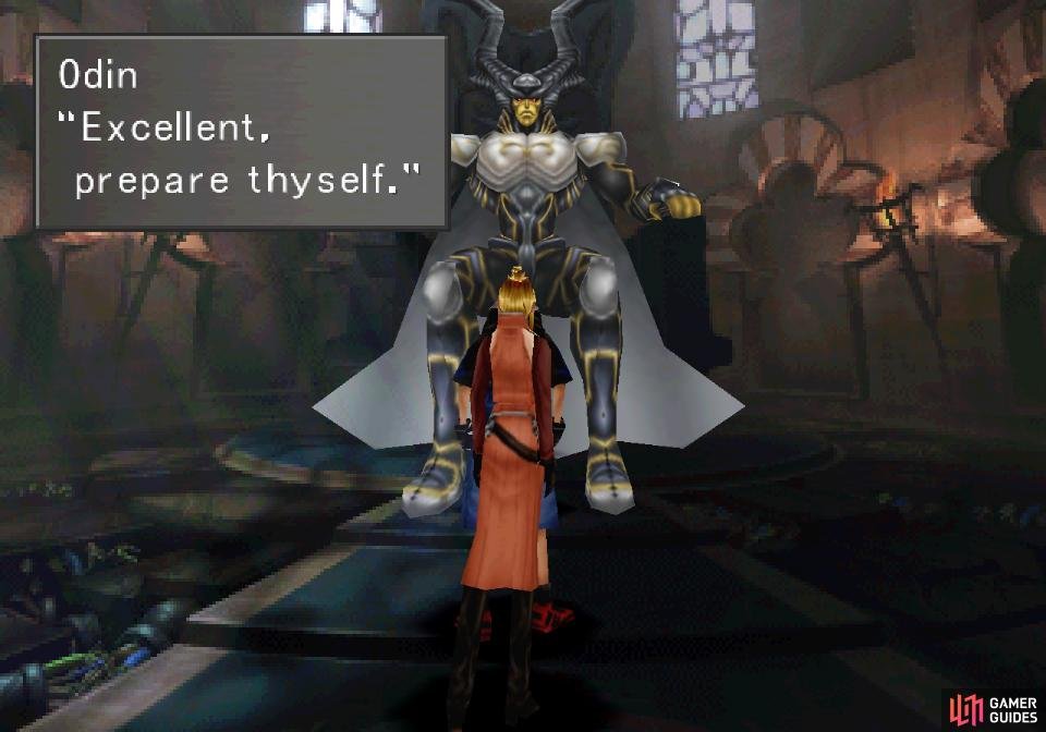Enter the depths of the Centra Ruins to find Odin