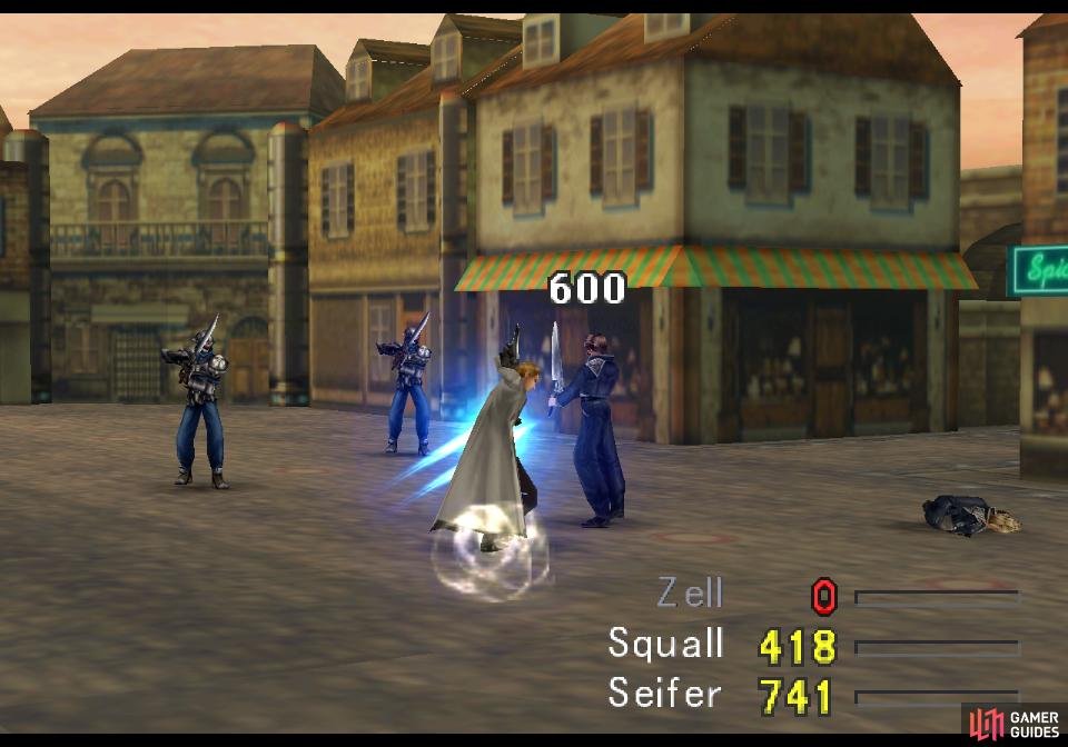 Have Seifer take out your other party members