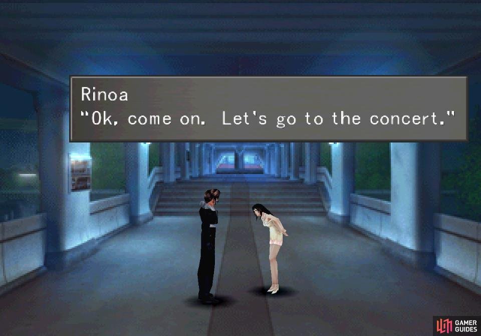 Squall will be ambushed and forced to go on a date