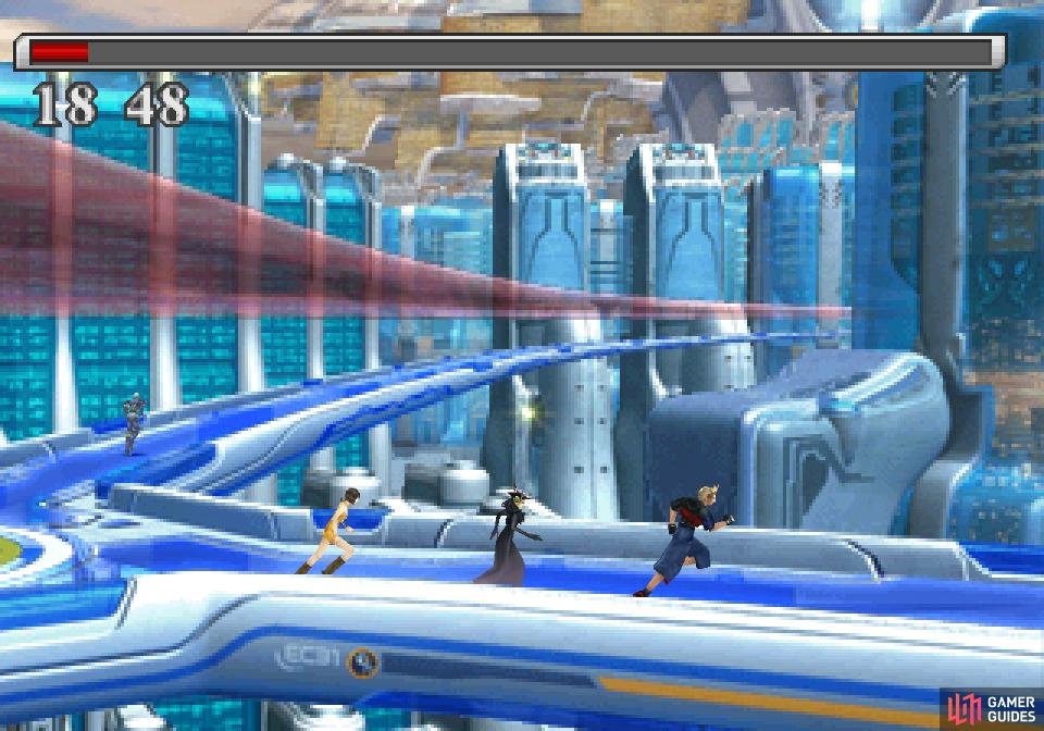 After leaving Odine&rsquo;s lab you&rsquo;ll have to run through the city to reach the various intercept points in a timely manner.