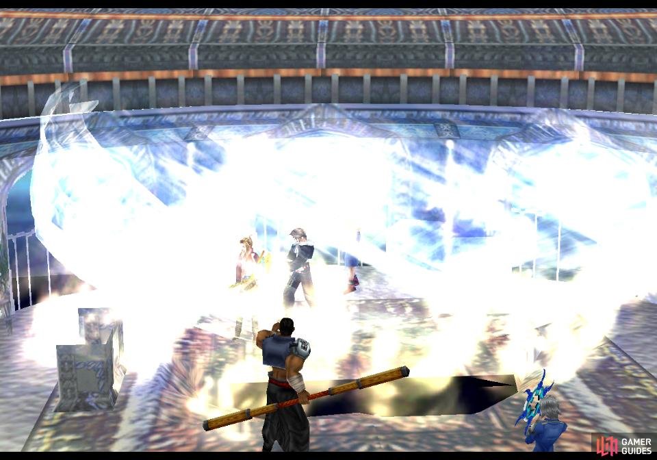 Fujin will start by using air magics like Tornado