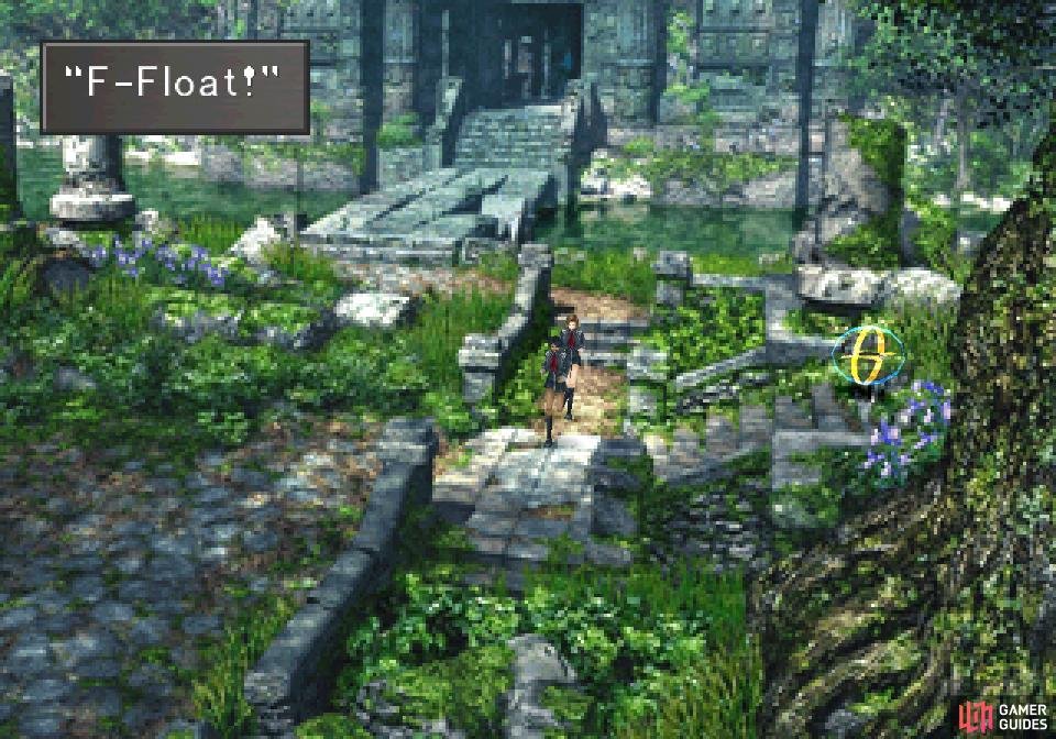When you enter the Tomb of the Unknown King, some students will flee while yelling about &ldquo;Float&rdquo;