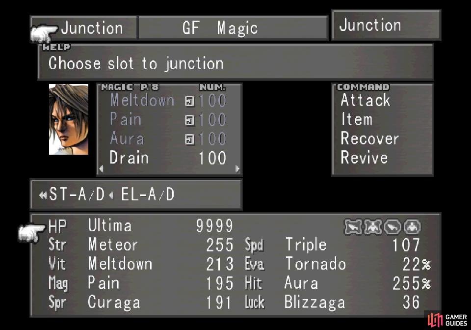 You&rsquo;ll need a character with phenomonal stats to stand a chance against Omega Weapon,